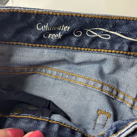 🔥$5 SALE🔥 Coldwater Creek Natural Fit Cropped leg jeans - Picture 5 of 7